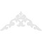 Ekena Millwork Pitch Kendall Architectural Grade PVC Gable Pediment, 36"W x 16 1/2"H x 1"P (11/12) GPP036X017X100KEN - alternate 5